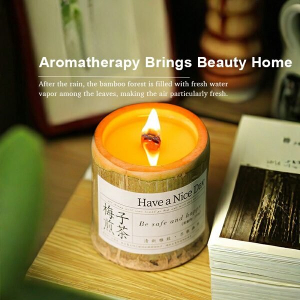 Bamboo Bliss Natural Scented Candle